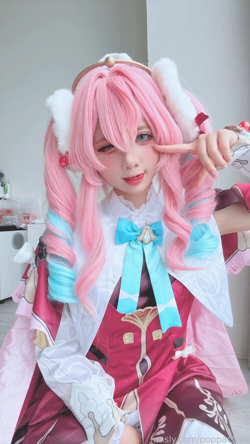 PoppaChan - Hyacine [25P-32MB] tg@simisebaisi 【丝足阁】001.webp